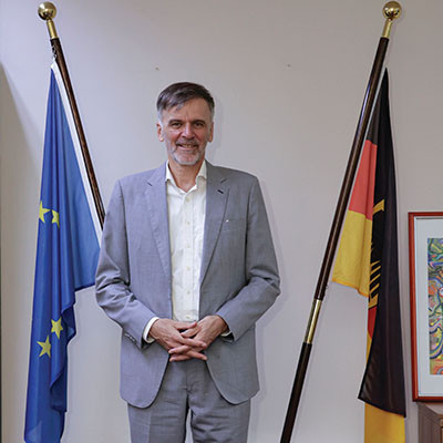 Ambassador Udo Ugen Volz